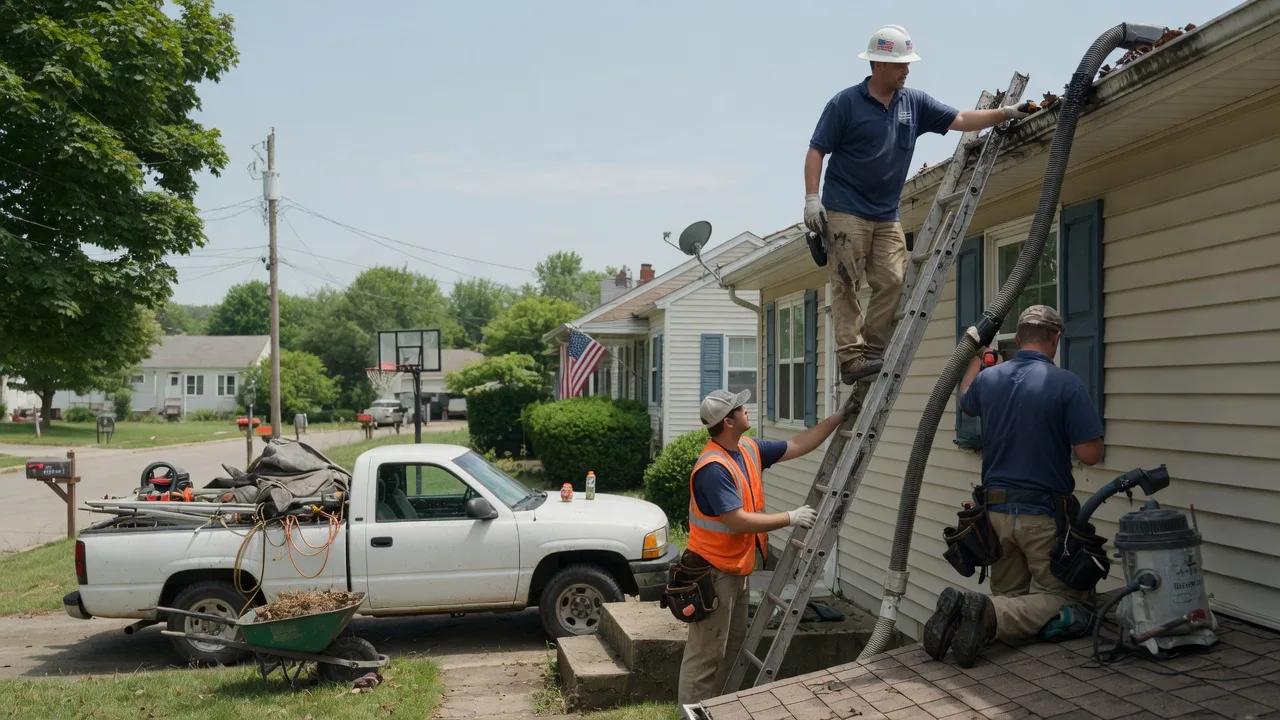Gutter Installation in Amlin, OH near me